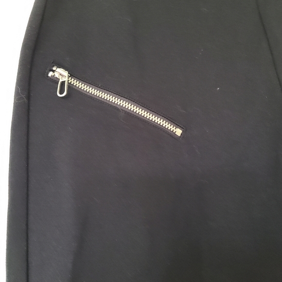 NWOT Nordstrom zipper moto leggings sz S - Picture 3 of 4